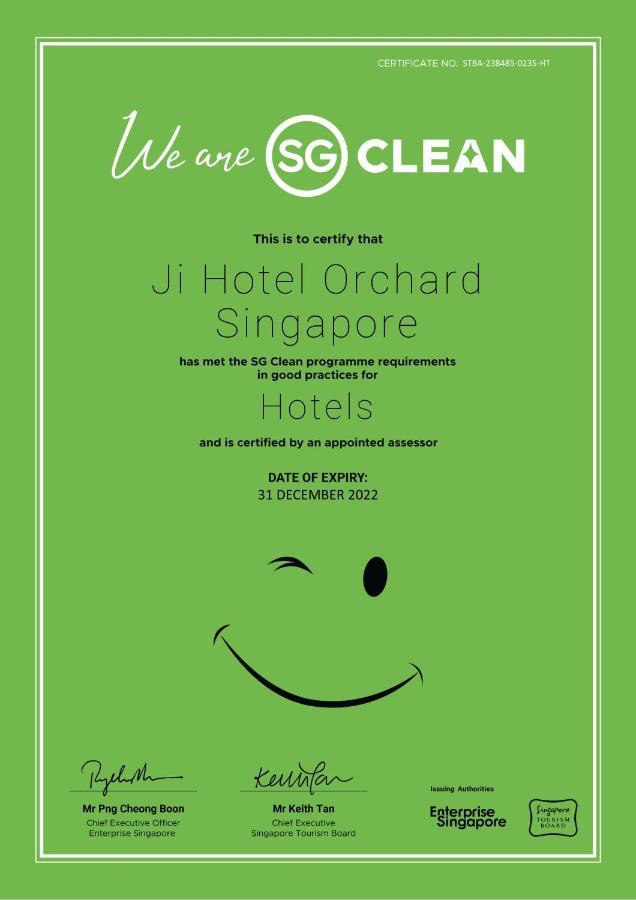 Ji Hotel Orchard Сінгапур Екстер'єр фото